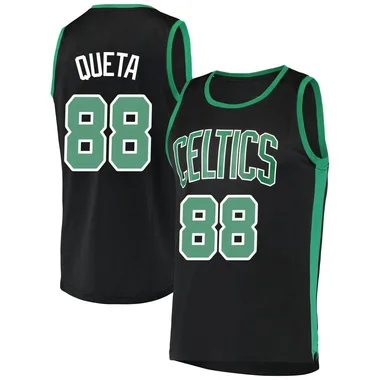 Black Neemias Queta Youth Fast Break Boston Celtics Jersey - Statement Edition