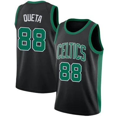 Black Neemias Queta Youth Swingman Boston Celtics Jersey - Statement Edition
