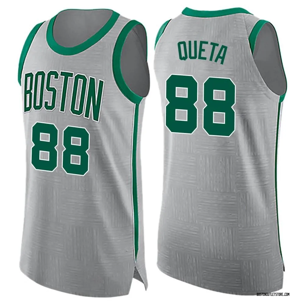 Gray Neemias Queta Youth Swingman Boston Celtics Jersey - City Edition