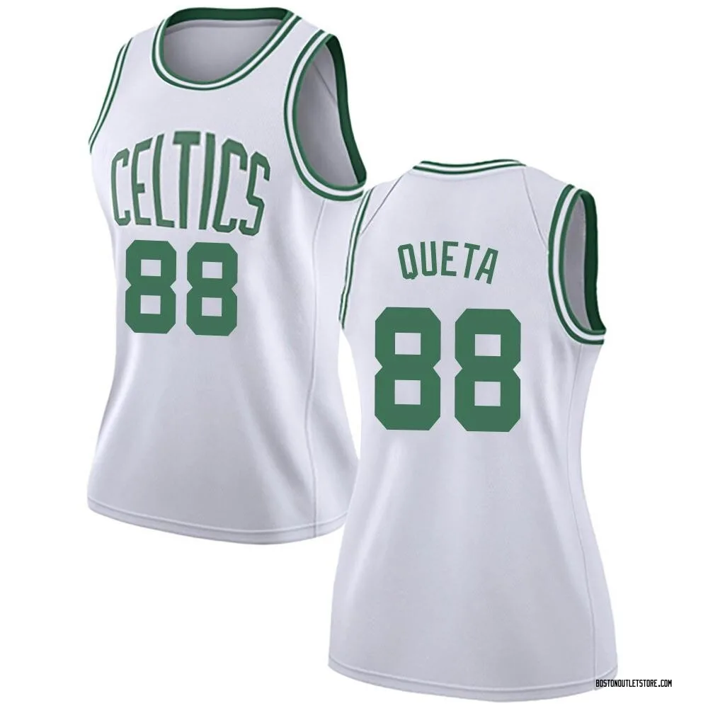 White Neemias Queta Women's Swingman Boston Celtics Jersey - Association Edition